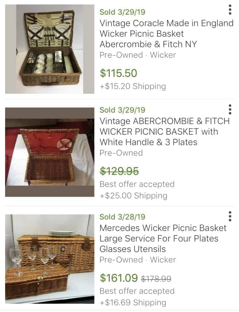 Selling thrift store stuff on eBay