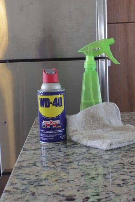 Cleaning supplies for stainless steel