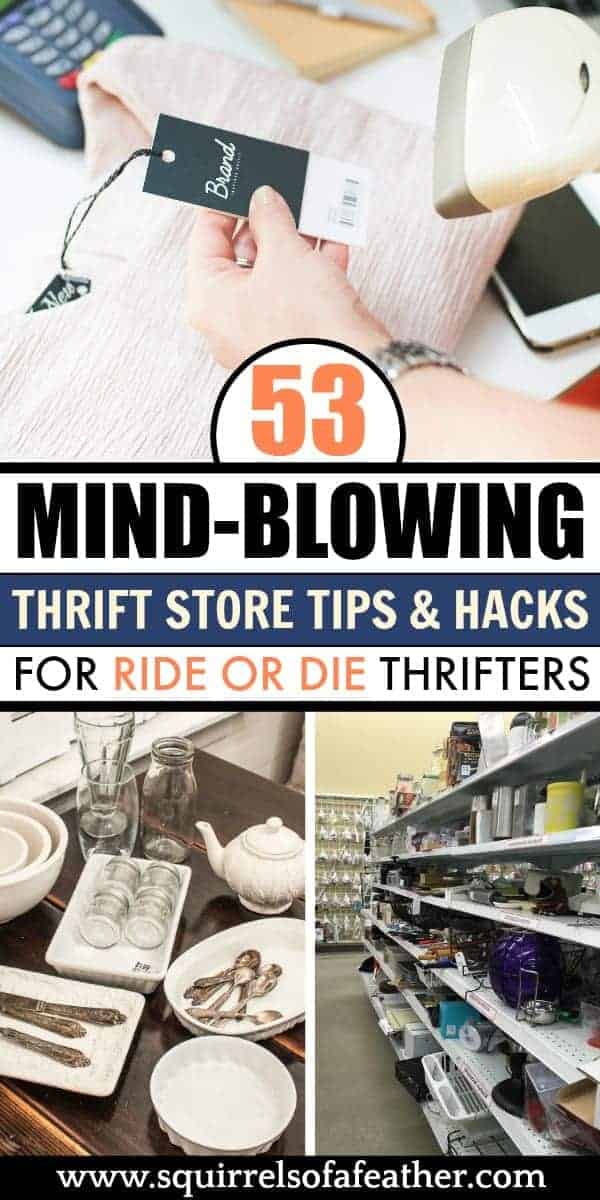 A guidebook on how to thrift at thrift stores