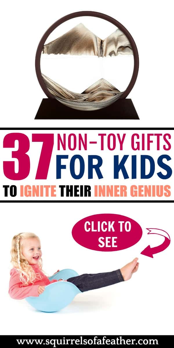 A list of non-toy gift ideas for boys and girls