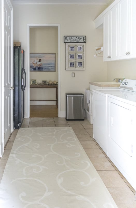 A large laundry room 