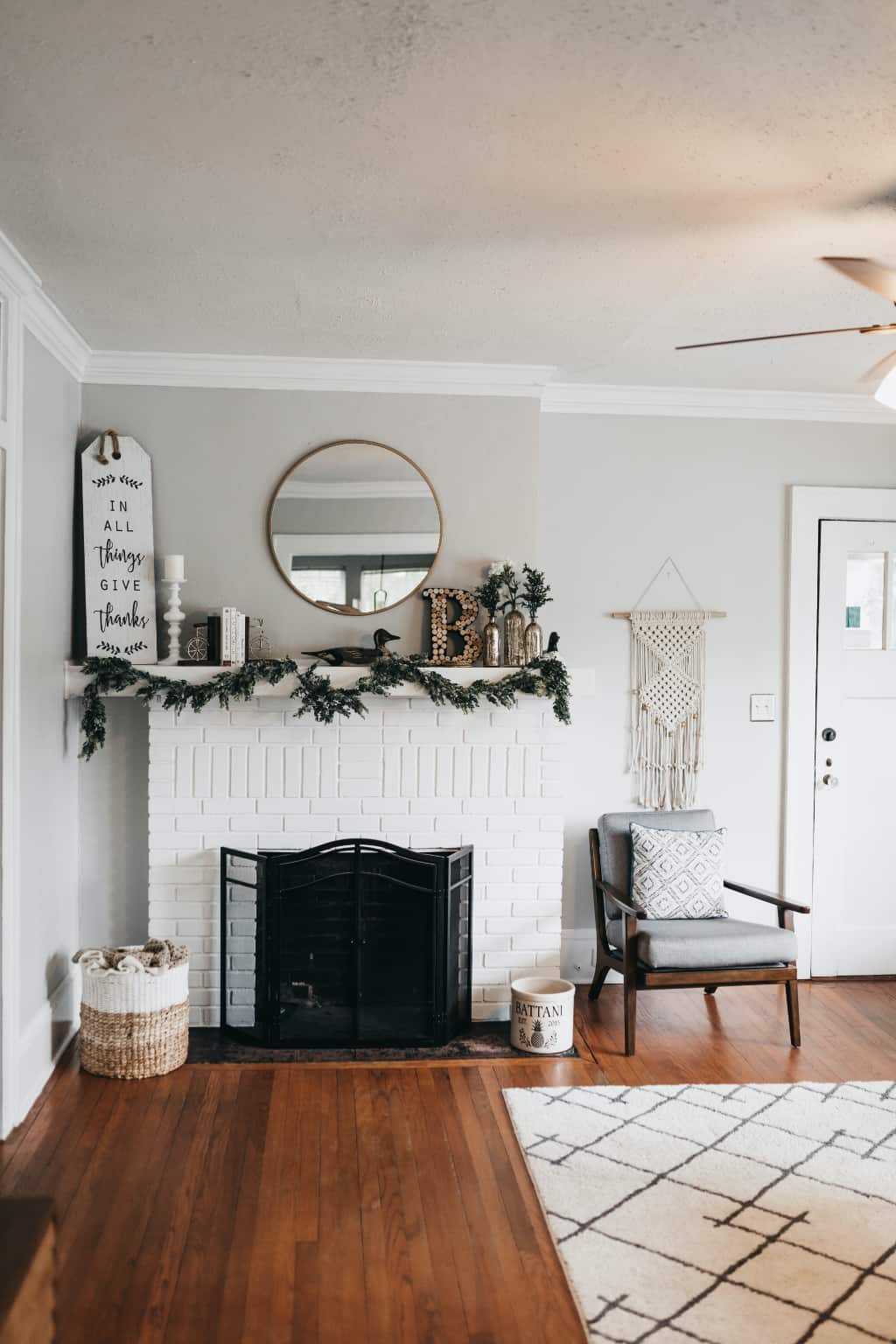 A cozy minimalist family home