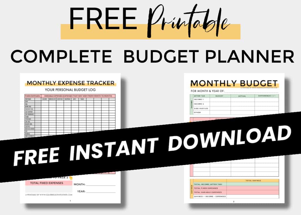 Download This FREE Printable Budget Planner for 2023 [PDF]