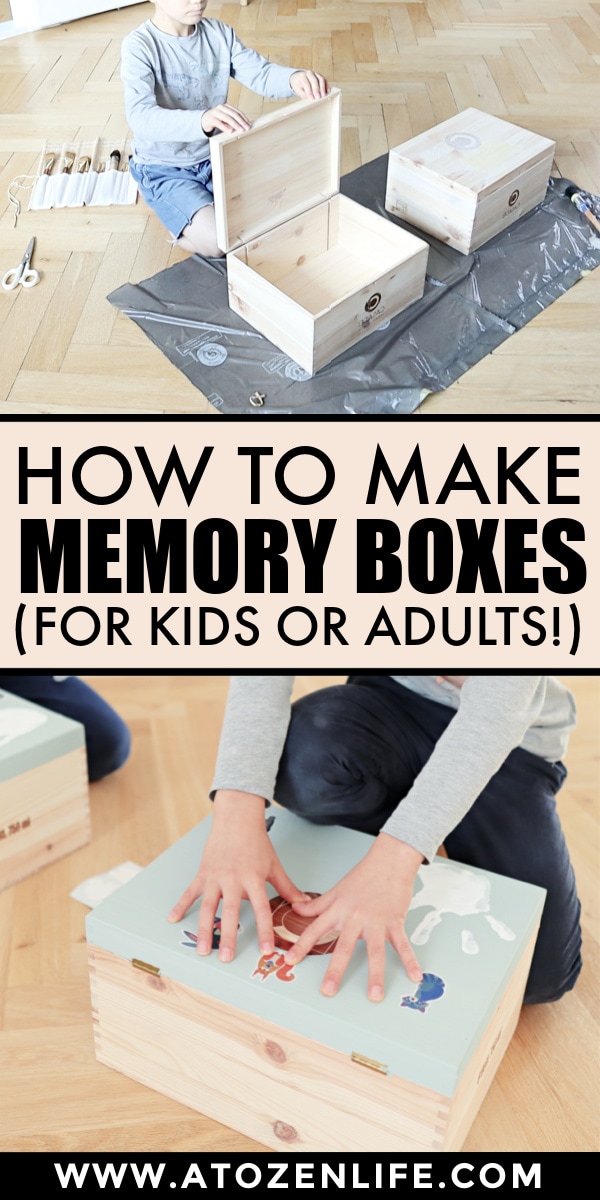 How to Organize All Your Kids' Memories & Work into a Memory Box