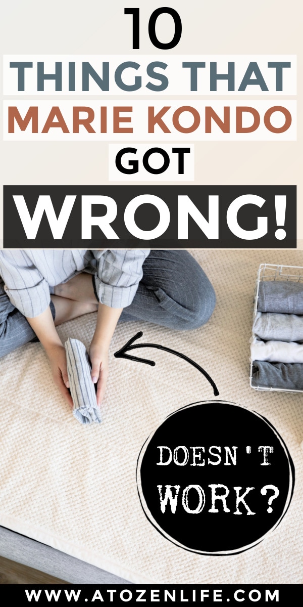 10 Things Marie Kondo Got WRONG - Agree or Disagree?