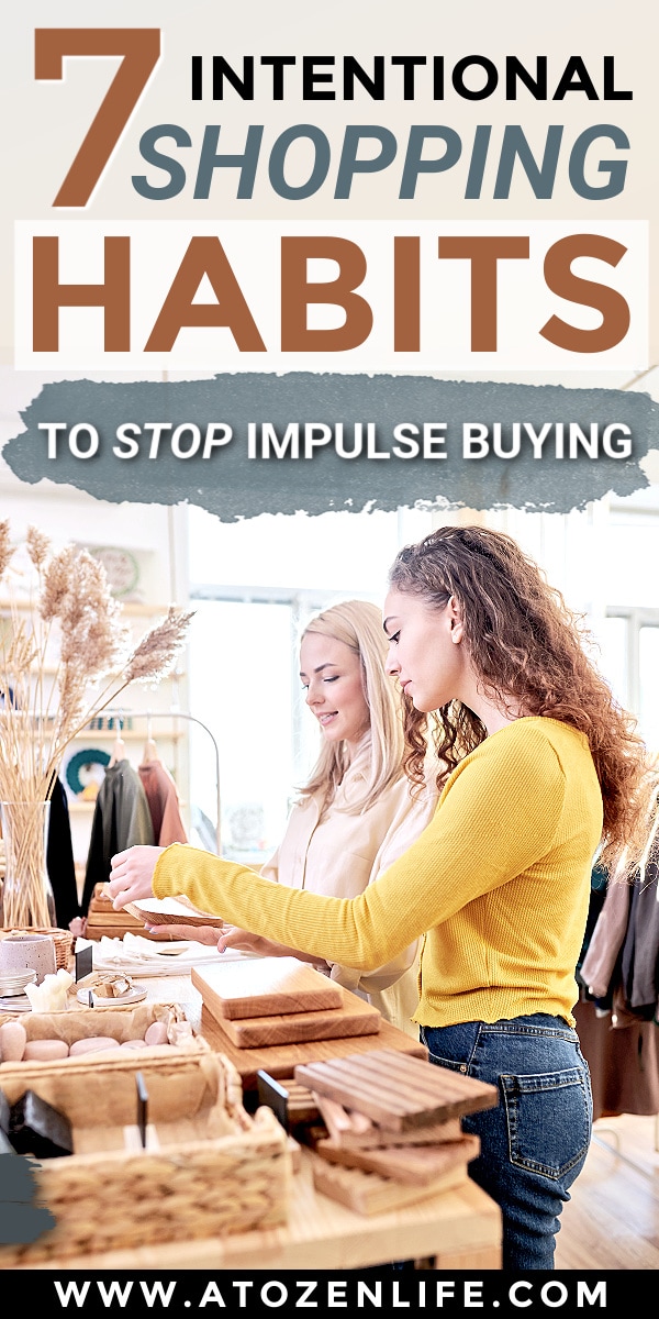 Women following a 7-step guide on how to shop like a minimalist and be intentional with buying