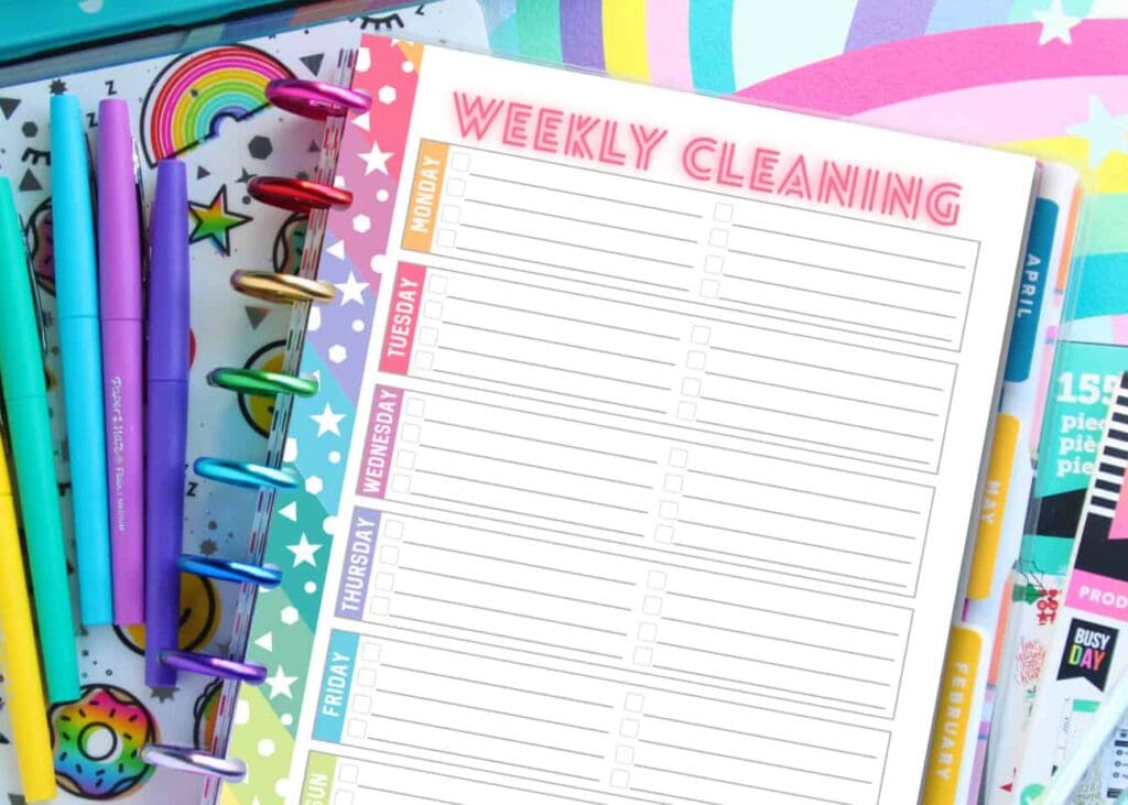 25+ Free Printables to Declutter, Organize, Clean, Budget, &amp; Plan