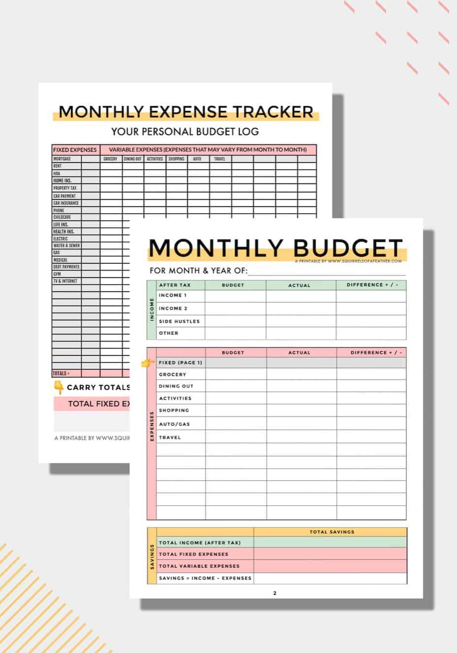 Complete FREE Budget Planner PDF